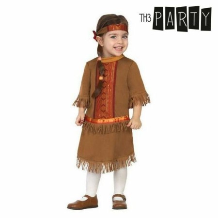 Costume for Babies Th3 Party Brown American Indian (3 Pieces) by Th3 Party, Babies - Ref: S1109826, Price: 14,35 €, Discount: %