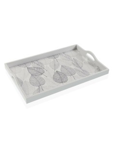 Set de Sushi DKD Home Decor 24 x 7 x 2 cm Natural Blanco Gres Oriental | Tienda24 Tienda24.eu