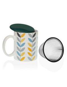 Tazza con Filtro per Infusioni Versa Erin Porcellana Gres da Versa, Tazze - Ref: S3410448, Precio: 6,49 €, Descuento: %