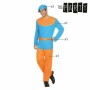 Costume for Adults Th3 Party Blue Christmas (4 Pieces) by Th3 Party, Adults - Ref: S1110052, Price: 7,88 €, Discount: %