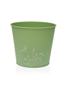 Maceta Versa Zink Verde Metal (16 cm) de Versa, Macetas para flores - Ref: S3410534, Precio: €5.67, Descuento: %