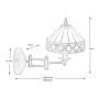 Wall Light Viro Ilumina White Iron 60 W 25 x 32 x 28 cm by Viro, Multi-armed Lights - Ref: D1603022, Price: 147,37 €, Discoun...