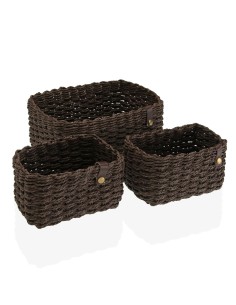 Panier Multi-usages Oval Versa l nat paille (31 x 16 x 39 cm) | Tienda24 Tienda24.eu