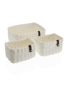 Basket set Versa Lover 14 x 14 x 14 cm | Tienda24 Tienda24.eu