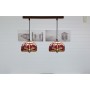 Ceiling Light Viro Red Iron 60 W 50 x 20 x 20 cm by Viro, Pendant Lights - Ref: D1603033, Price: 202,35 €, Discount: %