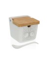 Sugar Bowl Versa Idun 8,8 x 8,5 x 8,8 cm Ceramic | Tienda24 Tienda24.eu