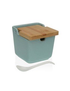 Portazucchero Versa Azzurro 8,8 x 8,5 x 8,8 cm Ceramica da Versa, Zucchero e latte - Ref: S3410990, Precio: €7.59, Descuento: %