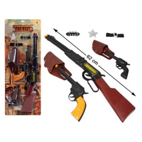 Set of Western Guns 8411 (7 Pcs) by BigBuy Carnival, Toy weapons - Ref: S1115898, Price: 9,24 €, Discount: %