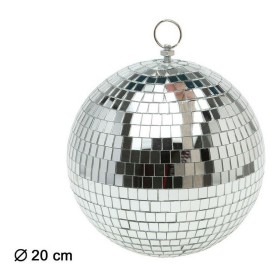 Bola de Discoteca G. ACC. DECORACION 20 CM Shine Inline Prateado anos 70 (20 cm) de Shine Inline, Disfarces com acessórios - ...