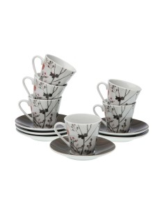 Taza La Mediterránea Sauvage 425 ml Cerámica | Tienda24 Tienda24.eu