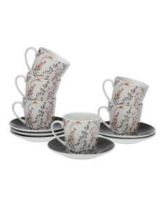 Conjunto de Chávenas de Café Versa Bicicleta 6 Unidades Porcelana | Tienda24 Tienda24.eu