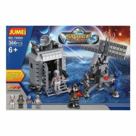 Jogo de Construção + Figuras Space Explorer 119788 (366 pcs) Multicolor de BigBuy Fun, Jogos de construção - Ref: S1121351, P...