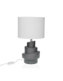 Lampada da tavolo Versa Grigio Bianco Ceramica 40 W 20 x 35 cm da Versa, Lampade da tavolo e abat-jour - Ref: S3411165, Preci...