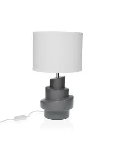 Lampe de bureau Versa 13 x 13 x 29,5 cm Céramique Métal | Tienda24 Tienda24.eu