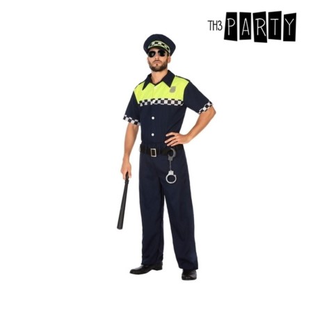 Disfraz para Adultos (3 pcs) Policía de BigBuy Carnival, Adultos - Ref: S1121625, Precio: 19,37 €, Descuento: %