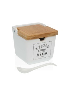 Sugar Bowl Versa Idun 8,8 x 8,5 x 8,8 cm Ceramic | Tienda24 Tienda24.eu