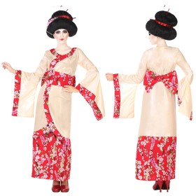 Déguisement pour Adultes Rose (2 pcs) Geisha de BigBuy Carnival, Adultes - Réf : S1121683, Prix : 18,79 €, Remise : %