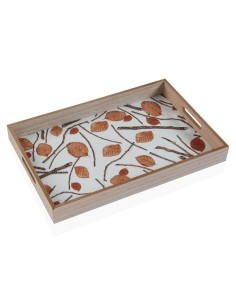 Jogo de Bandejas Romimex Natural vime Madeira MDF 2 Peças | Tienda24 Tienda24.eu