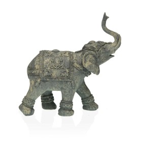 Decorative Figure Versa Elephant Grey 19 x 18 x 7 