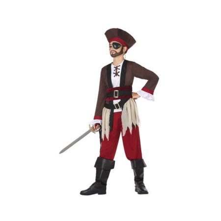 Costume for Children Multicolour Pirates (4 Pieces) | Tienda24 - Global Online Shop Tienda24.eu