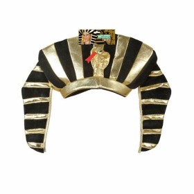 Coiffe de Pharaon Doré Noir de BigBuy Carnival, Chapeaux de chasse - Réf : S1122305, Prix : 5,92 €, Remise : %