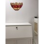 Applique da Parete Viro Belle Rouge Rosso Granato Ferro 60 W 30 x 19 x 14 cm di Viro, Lampadario a braccia - Rif: D1603051, P...