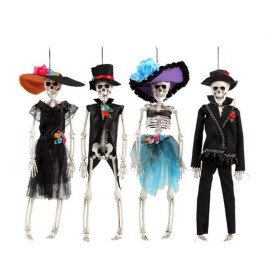 Festone a forma di Scheletro 49306 (43 cm) 43 cm di BigBuy Carnival, Decorazioni per Halloween - Rif: S1122487, Prezzo: 5,84 ...