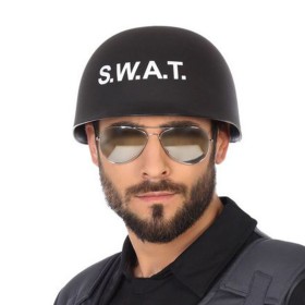 Capacete de Polícia SWAT 49371 de BigBuy Carnival, Chapéus de sol - Ref: S1122496, Preço: 5,74 €, Desconto: %