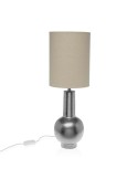 Lampada da tavolo Versa Argentato Ceramica 20 x 57 x 20 cm da Versa, Lampade da tavolo e abat-jour - Ref: S3411381, Precio: €...