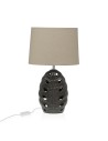 Desk lamp Versa Silver Ceramic 13 x 33 x 25 cm | Tienda24 Tienda24.eu