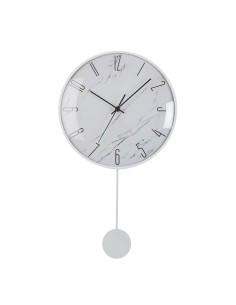 Horloge Murale Q-Connect KF11216 Blanc Ø 50 cm Plastique Métal/Plastique | Tienda24 Tienda24.eu