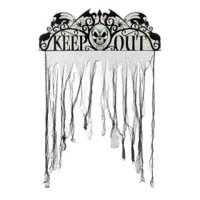 Hanging decoration Keep Out (97 x 137 cm) by BigBuy Party, Party items - Ref: S1122802, Price: 2,48 €, Discount: %