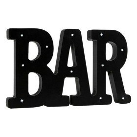 Decorazione da Parete Bar Nero 36 x 2 x 21 cm di BigBuy Home, Soprammobili - Rif: S1123293, Prezzo: 8,81 €, Sconto: %