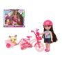 Boneca com Animal Dream Bicycle Cor de Rosa de BigBuy Fun, Bonecas fashion - Ref: S1123546, Preço: 8,34 €, Desconto: %