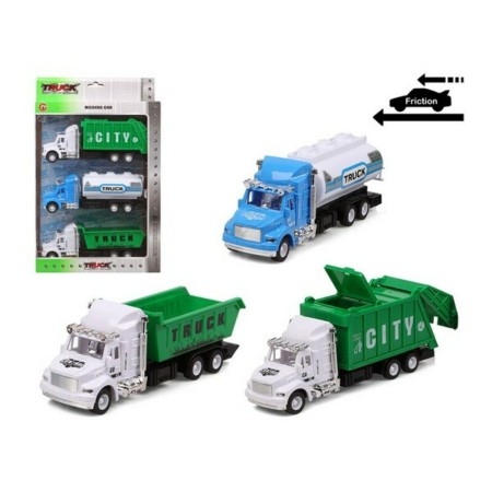 Set veicoli City Truck 119282 (3 uds) di BigBuy Fun, Automobili e auto da corsa - Rif: S1123766, Prezzo: 9,01 €, Sconto: %