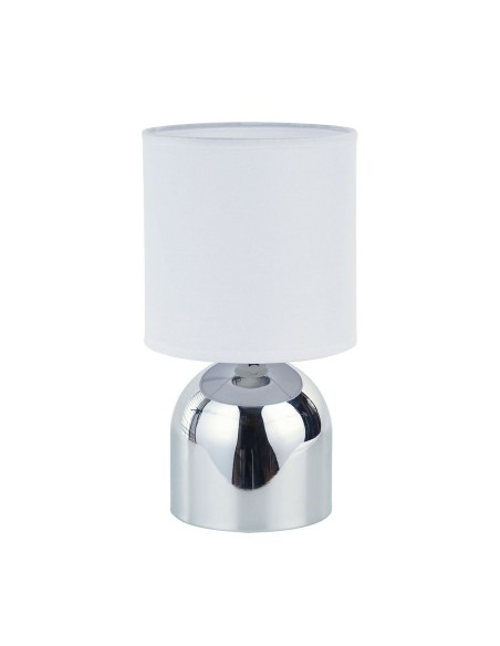 Lampe de bureau Versa Argenté Métal 14 x 25 x 14 cm | Tienda24 Tienda24.eu