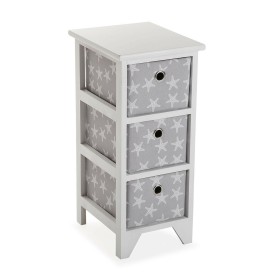 Chest of drawers Versa Stars White Wood 29 x 58 x 