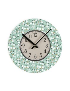 Orologio da Parete Versa Fiori Legno 4 x 30 x 30 cm da Versa, Orologi da parete - Ref: S3411790, Precio: €8.69, Descuento: %