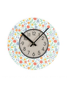 Horloge Murale Doré Fer 60 x 8 x 60 cm | Tienda24 Tienda24.eu