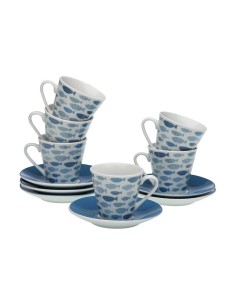 Piece Coffee Cup Set Royal Leerdam Sentido 220 ml 6 Pieces (4 Units) | Tienda24 Tienda24.eu