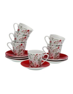 Set di Tazze da Caffè Versa Cuori 6 Unità Porcellana da Versa, Tazze - Ref: S3411865, Precio: €17.48, Descuento: %