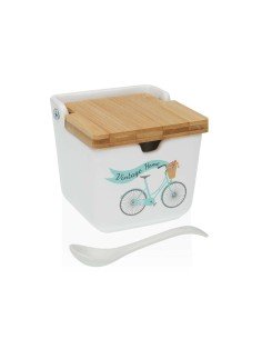 Portazucchero Versa Bicicletta Ceramica 8,8 x 8,5 x 8,8 cm da Versa, Zucchero e latte - Ref: S3411919, Precio: €7.59, Descuen...