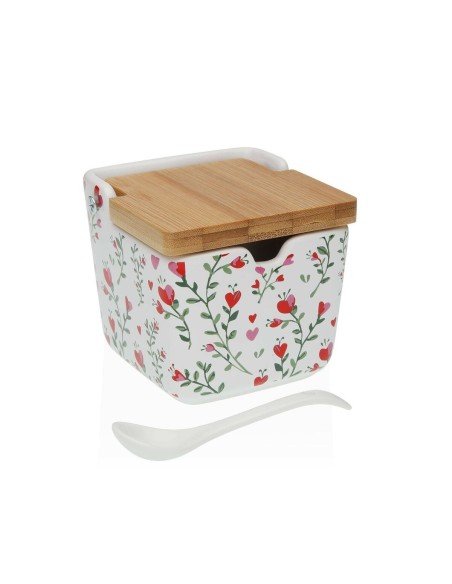 Sugar Bowl Versa Lover Ceramic 8,8 x 8,5 x 8,8 cm | Tienda24 Tienda24.eu