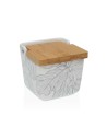 Salt Shaker with Lid Versa Palm tree Ceramic 8,8 x 8,5 x 8,8 cm | Tienda24 Tienda24.eu