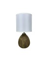 Lampada da tavolo Versa Lua 25 W Marrone Ceramica 11 x 28 x 11 cm da Versa, Lampade da tavolo e abat-jour - Ref: S3411941, Pr...