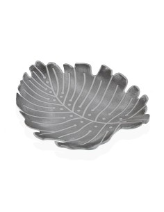 Centrotavola Versa Foglio Grigio 28 x 3,5 x 33 cm da Versa, Soprammobili - Ref: S3412010, Precio: €7.59, Descuento: %