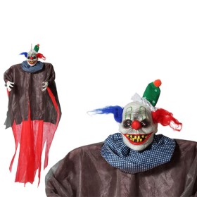 Hanging Clown Halloween (175 x 148 x 18 cm) Multicolour 175 x 148 x 18 cm by BigBuy Carnival, Halloween - Ref: S1125792, Pric...