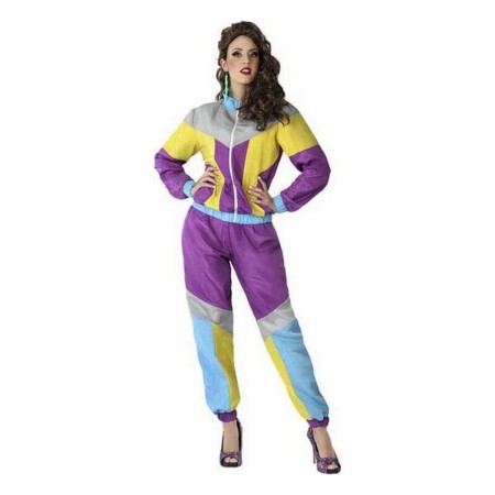 Costume per Adulti Viola Anni 80 di BigBuy Carnival, Adulti - Rif: S1126216, Prezzo: 19,19 €, Sconto: %