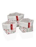 Basket set Versa Lover 14 x 14 x 14 cm | Tienda24 Tienda24.eu