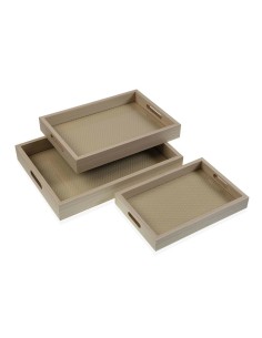 Set di Vassoi Versa Legno MDF 30 x 5,5 x 40 cm (3 Pezzi) da Versa, Piatti e teglie - Ref: S3412257, Precio: 37,29 €, Descuent...